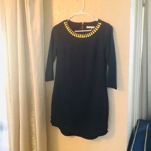 Trina Turk navy blue tunic dress